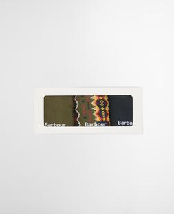 Barbour Men's Case Fair Isle Sock Gift Box Alternate View